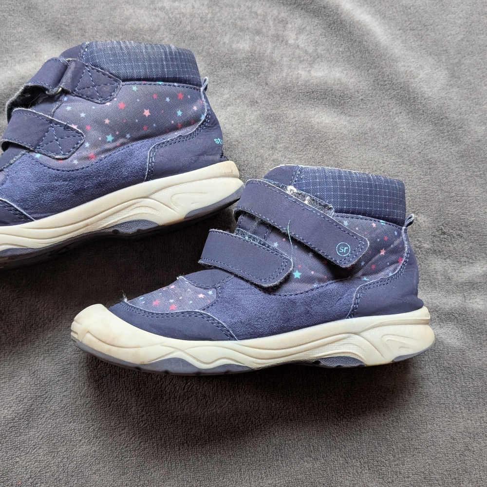 Stride Rite Navy Star Sneakers